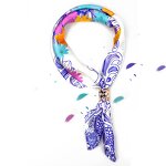 Polyester Scarf Factory - Custom Logo Print Hand Rolled Personalized Silk