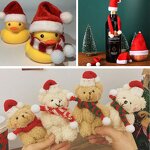 Christmas Scarf Factory - Custom Hot Mini Scarf Doll Bottle Decoration