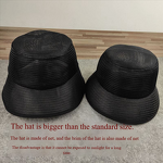 Bucket Hat Manufacturer - Customized Khaki Large Brim Mesh Cycling UV Protection