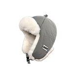 Ski Cap Factory - Men's Ladies Waterproof Fur Ear Flap Trapper Bomber