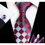 Men's Tie Factory - Custom Strip 100% Polyester Woven Business Tie