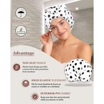 Shower Cap Factory - Custom Luxury Silk Waterproof Adjustable Bowknot