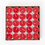 Tealight Candle Factory - 8 Hours Scented White Mini Beeswax for Christmas