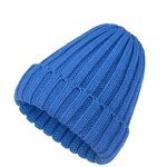 Beanie Hat Manufacturer - Customized Thick Knit 100% Acrylic with Turned-up Edge