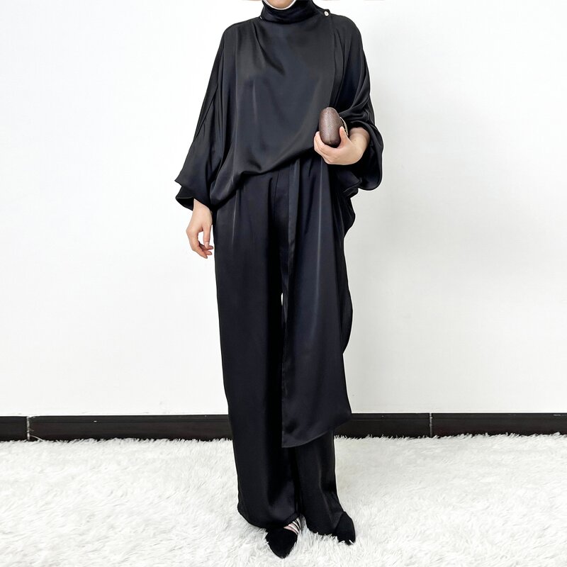 Islamic Clothing Manufacturer - Custom Wholesale Polyester Elegant Two-Piece Set