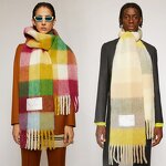Winter Scarf Manufacturer - Custom Large Oversize Plaid Cape Cashmere Chunky
