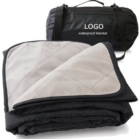 Camping Blanket Factory - Custom Logo Woven Fleece Outdoor Waterproof Portable