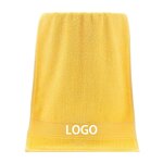 Bath Towel Factory - Customized Embroidery Logo Woven Cotton Thickened Comfortable