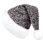 Santa Hat Manufacturer - New Warm Knitted Double Layer Sequin Plush Larger