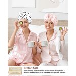 Shower Cap Factory - Custom Luxury Silk Waterproof Adjustable Bowknot