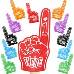 Foam Finger Factory - We Are #1 EVA Foam Hand Cheerleading Celebration