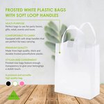 Merchandise Bag Manufacturer - Biodegradable Recycle Plastic Die Cut Handle