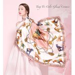 Silk Scarf Factory - Customized Chinese Style Lady Digital Print Silk