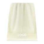 Bath Towel Factory - Customized Embroidery Logo Woven Cotton Thickened Comfortable