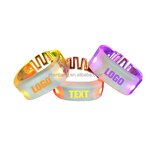 LED Bracelet Manufacturer - Custom Programmable Flashing Silicone Wristband