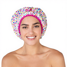Shower Cap Manufacturer - Custom Reusable Oversized Waterproof Non-Woven Elastic
