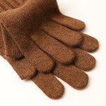 Winter Gloves Factory - New Polyester Warm Multicolor Finger Separation