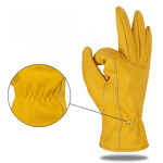 Leather Gloves Factory - Cowhide Labor Protection Soft Wear Resistant Welder