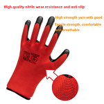 Nitrile Coated Gloves Factory - Polyester Shell Nitrile Coated Garden Industrial