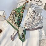 Silk Scarf Factory - Custom Logo Print Silk Scarves 9090cm Square Silk