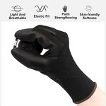 Safety Gloves Manufacturer - Light Weight Anti-static Nylon Dipped Pu Touch