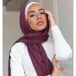 Hijab Scarf Manufacturer - Wholesale China Custom Head Scarves Cheap Voile