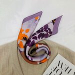 Silk Scarf Factory - Cheap Ladies Spring Silk Scarf 7070cm Black Square