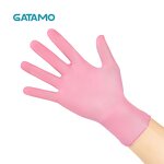 Nitrile Gloves Factory - Wholesale Pink Powder Free Chemical Resistant