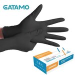 Nitrile Gloves Manufacturer - Wholesale Black Examination Antiskid Blend