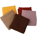 Cotton Scarf Factory - China Custom Logo Ladies Twill Cotton Ribbed Hijab