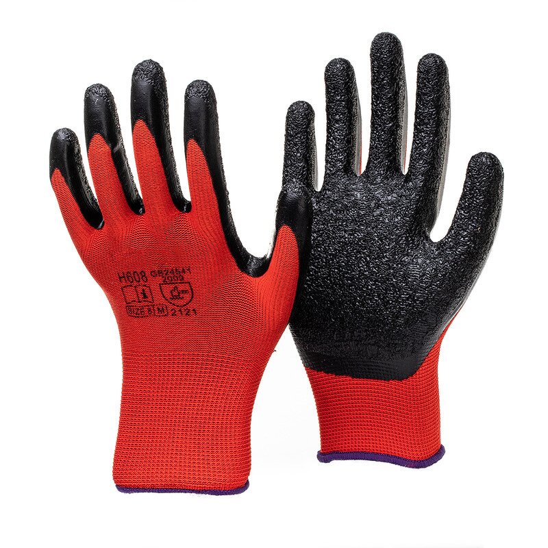 Work Gloves Factory - Industrial Heavy Duty Latex Coated Construction Garden
