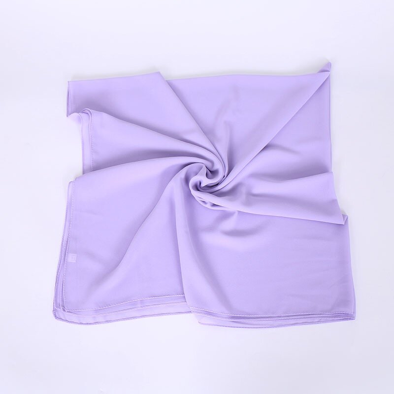 Chiffon Scarf Manufacturer - Wholesale China Custom Pearl Square Scarf Cheap