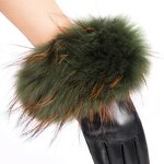 Mink Fur Gloves Factory - Wholesale Genuine Mink Fur Cuff Touchscreen Sheepskin