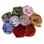 Jersey Hijab Manufacturer - Wholesale Custom Cheap Women Wrinkle Ribbed Hijabs