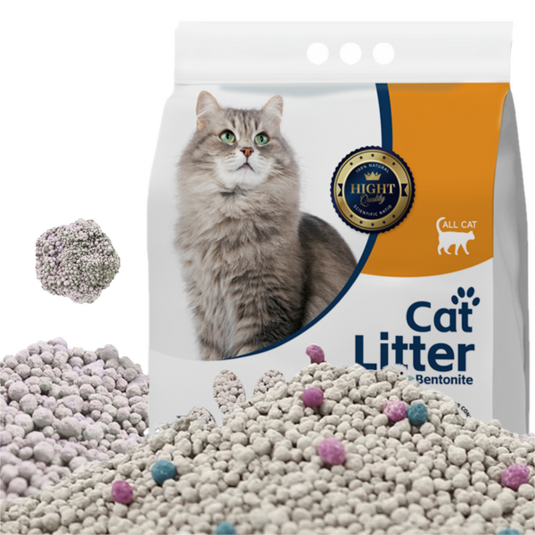 Cat Litter Manufacturer - OEM Low Dust Eco Friendly Ball Shape Bentonite