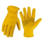 Leather Gloves Factory - Cowhide Labor Protection Soft Wear Resistant Welder