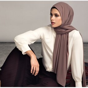 Chiffon Scarf Factory - Wholesale Custom Made Thick Islamic Muslim Hijab