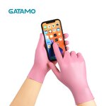 Nitrile Gloves Factory - Wholesale Pink Powder Free Chemical Resistant