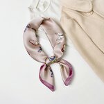 Silk Scarf Manufacturer - Wholesale Luxury Ladies Spring Silk Square 7070cm