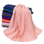 Muslim Scarf Manufacturer - Wholesale Factory Custom Voile Scurt TR Cotton Shawl