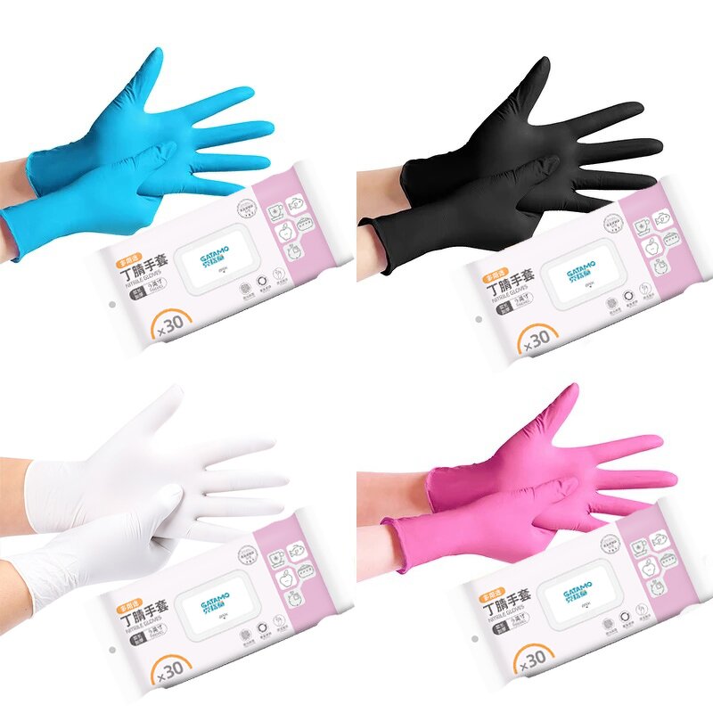 Nitrile Gloves Manufacturer - Food Grade Bulk Rubber Powder Free Black