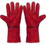 Welding Gloves Factory - Two Layer Cowhide Welder Sweat Absorbing Protective