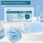 Face Mask Factory - Medical Supplies Disposable 3 Ply Surgical Mask