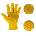 Leather Gloves Factory - Cowhide Labor Protection Soft Wear Resistant Welder