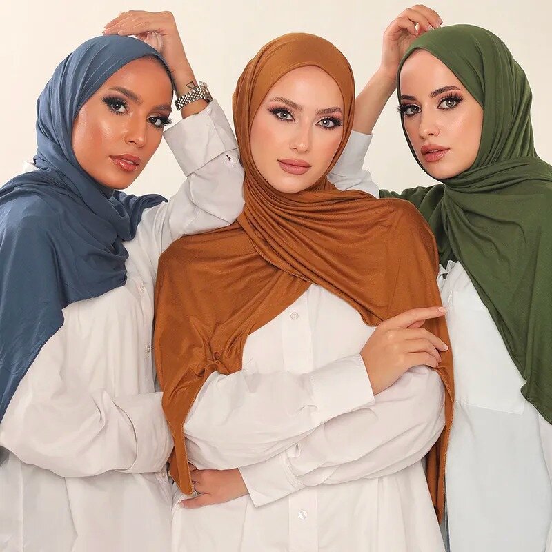 Scarf Manufacturer - Wholesale Customized Women Cotton Ethnic Muslim Hijabs