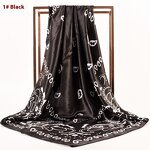 Square Scarf Factory - New Fashion 90s Large Square Cashew Flower Paisley