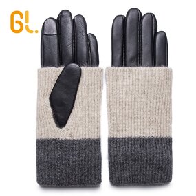 Touchscreen Gloves Manufacturer - Women Fashion Dress Winter Long Leather Gloves