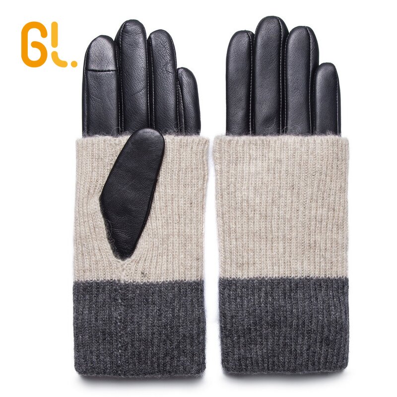 Touchscreen Gloves Manufacturer - Women Fashion Dress Winter Long Leather Gloves