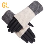 Touchscreen Gloves Manufacturer - Women Fashion Dress Winter Long Leather Gloves