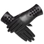 Driving Gloves Factory - Women Fancy 100% Sheepskin Custom made Winter Leather